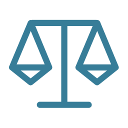 ícono de justicia