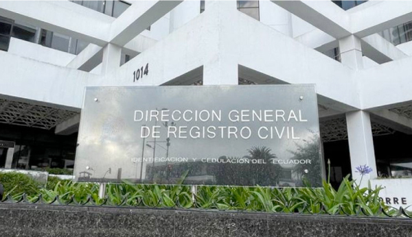 Imagen del Registro Civíl